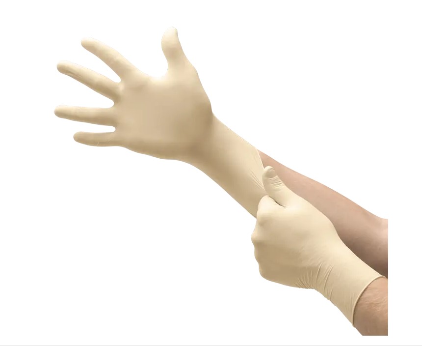 Mănuși chirurgicale, sterile, latex pudrat 7.5 1 pereche