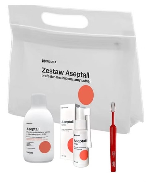 Trusa postoperatorie Aseptall - protecția și îngrijirea cavității bucale