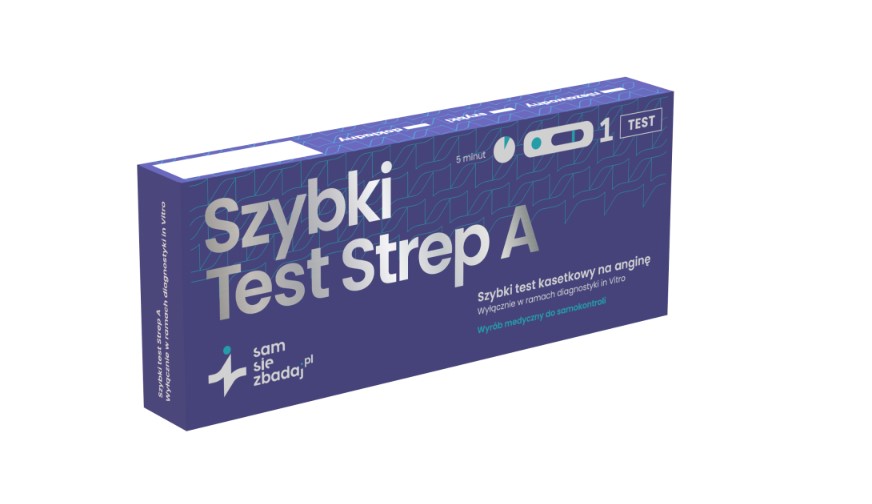 Test streptococ A - streptococ în gât, durere în gât, rezultat în 5 minute