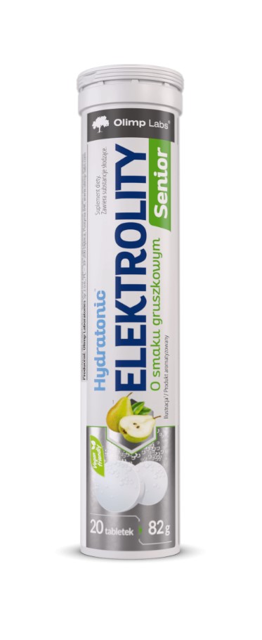 Olimp Hydratonic Electrolytes Senior 20 comprimate portocaliu