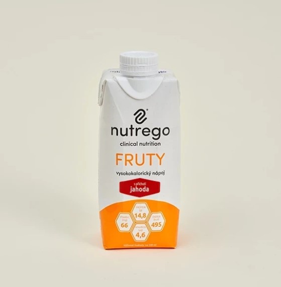 Nutrego Fruty 330 ml Căpșuni supliment alimentar