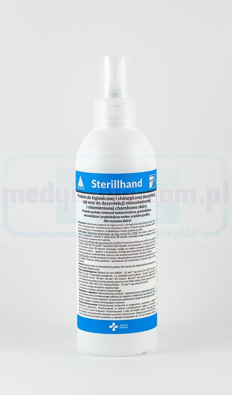 Sterillhand 250ml spray pentru dezinfecția chirurgicală și igienică a mâinilor
