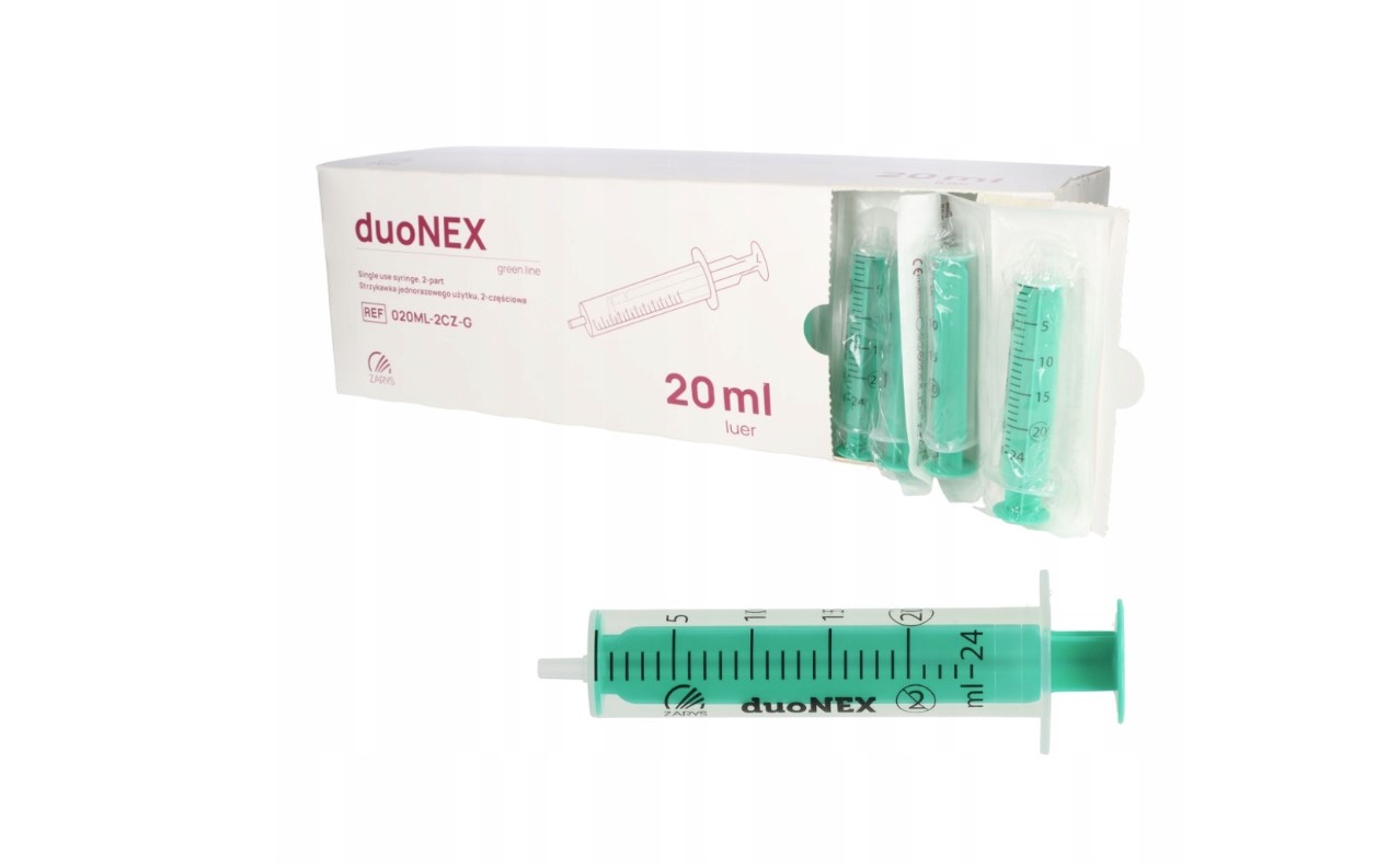 Seringi 20ml 100pcs duoNEX sterile j.u.
