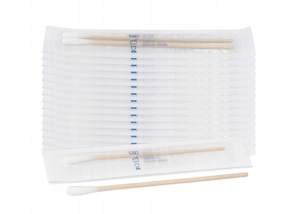 Tampoane de bumbac 23cm 100pcs sterile