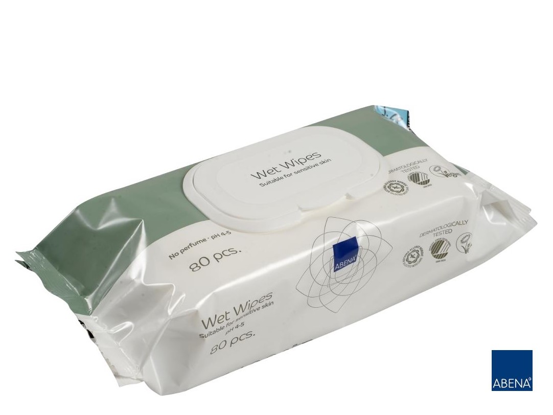 Șervețele umede neparfumate Șervețele umede a'80pcs 18x20cm