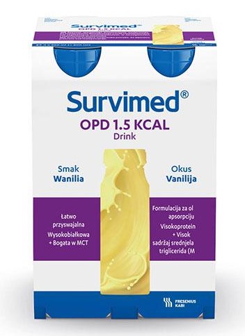 Fresenius Survimed OPD 1.5 KCAL Drink 4x200ml vanilie