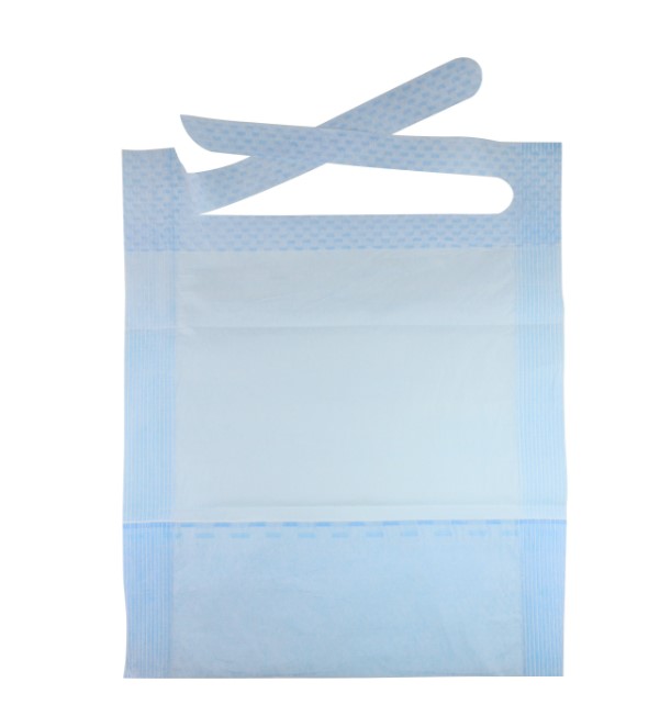 Bib cu buzunar 100pcs var MEDPROX BIBS - Imagine 2