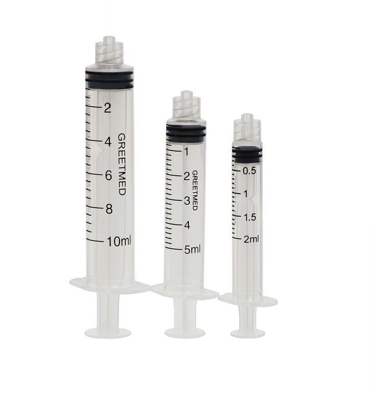 Seringă sterilă j.u. Seringă Luer-Lock 10ml în 3 părți 100pcs