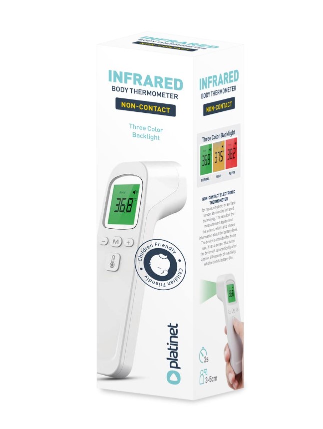 Termometru infraroșu fără contact HG02 - Imagine 3