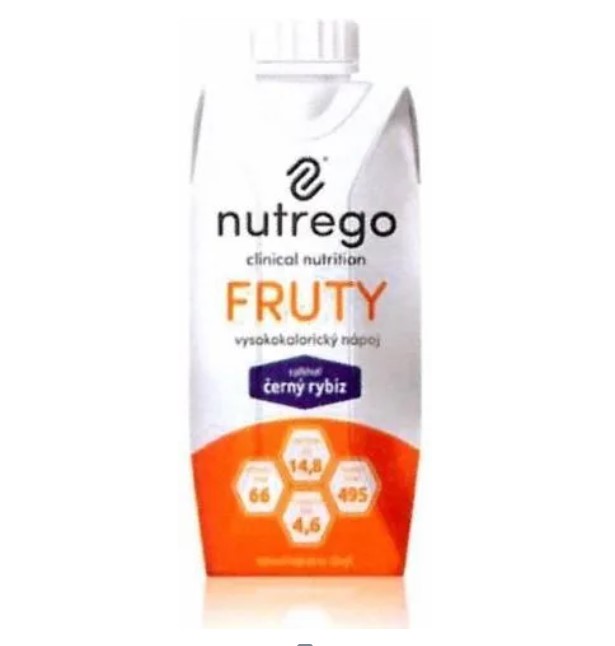 Nutrego Fruty 330 ml Coacăz negru supliment alimentar