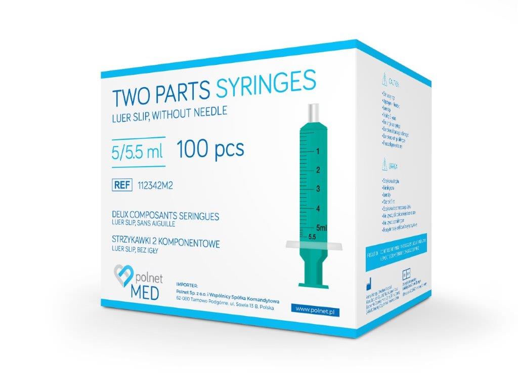 Seringi 5ml 100pcs sterile a.u.