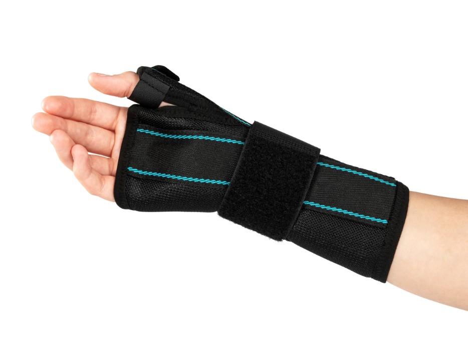 Stabilizator al articulației încheieturii mâinii stângi M cu includerea degetului ManuTim Plus - Imagine 2