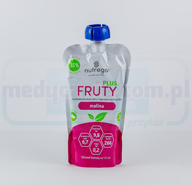 Nutrego Fruty Plus 175 ml Raspberry supliment alimentar