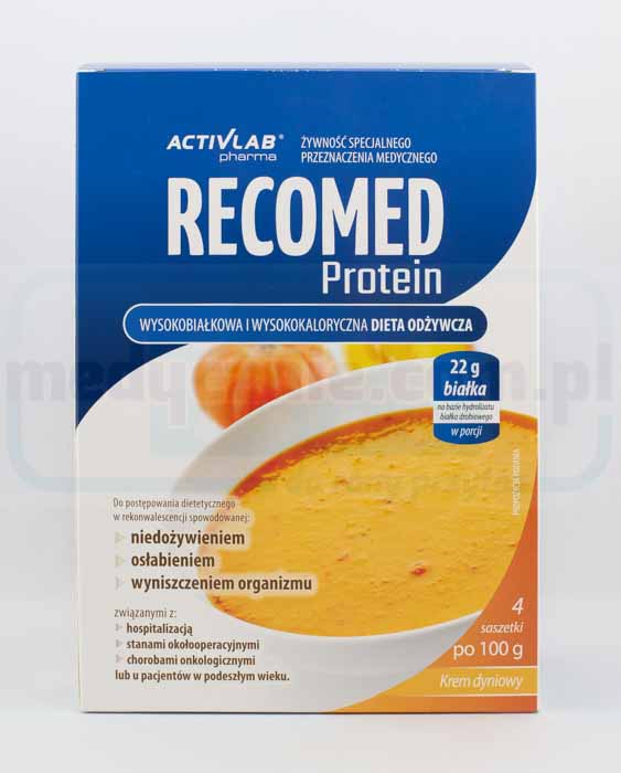 Recomed Proteină cremă de dovleac 100g 1pc