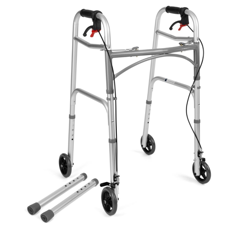 Scaun cu patru roți cu frâne - Model JMC-C 3223