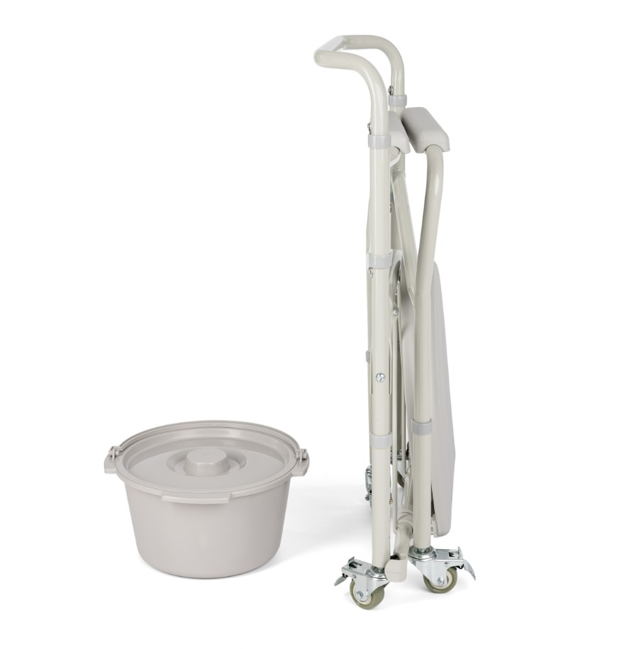 Scaun de toaletă pe roți TGR-R KT 023C - Imagine 3