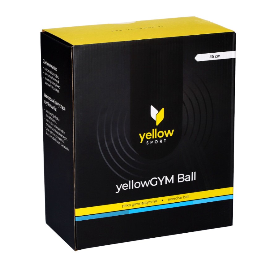 Minge de reabilitare galbenMinge Gym 45cm albastru - Imagine 2