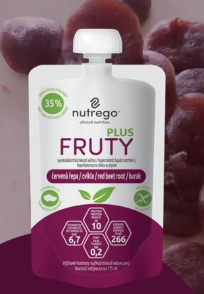 Nutrego Fruty Plus 175 ml Sfeclă roșie supliment alimentar