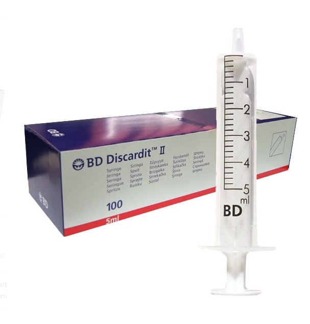 Seringi BD 5ml 100pcs