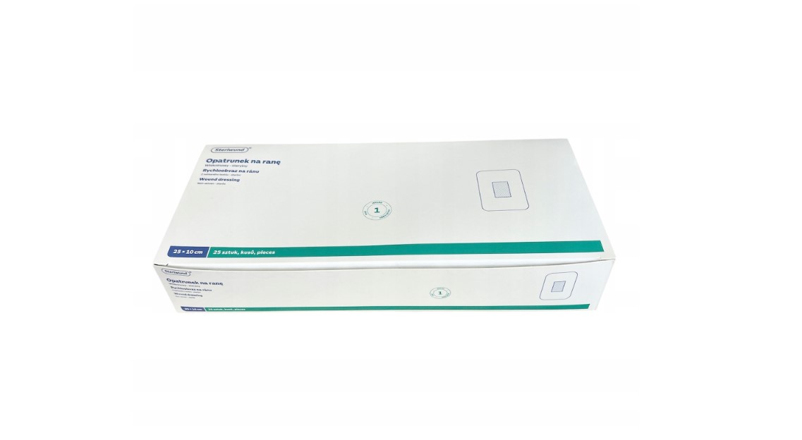 Pansament cu tampon absorbant STERIWUND 25cm x 10cm 25pcs