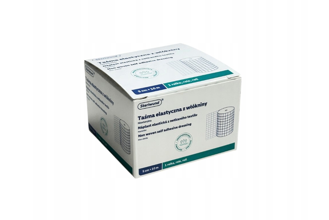 STERIWUND bandă nețesută 5cm * 10m 1 buc rolă de pansament autoadezivă - Imagine 2