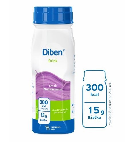 Fresenius Diben Drink 4x200ml fructe de pădure