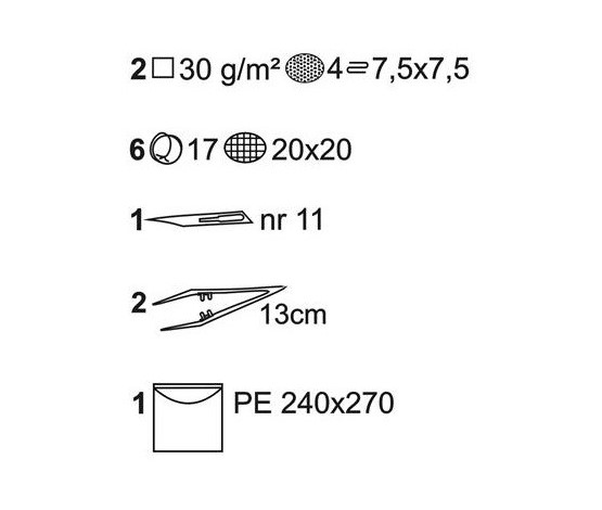 Kit extins de schimbare a pansamentelor Matoset MA-991-ZEB2-161