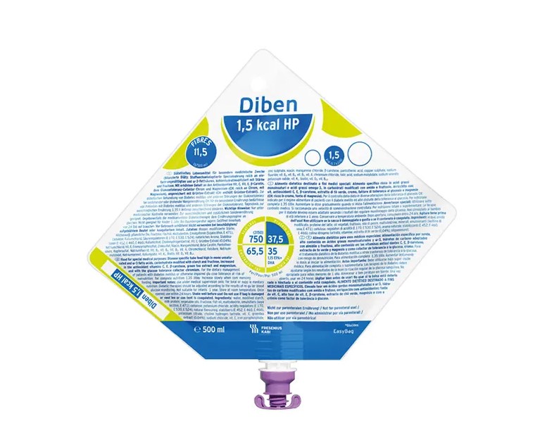 Fresenius Diben 1.5 KCAL HP 500ml Easy Bag