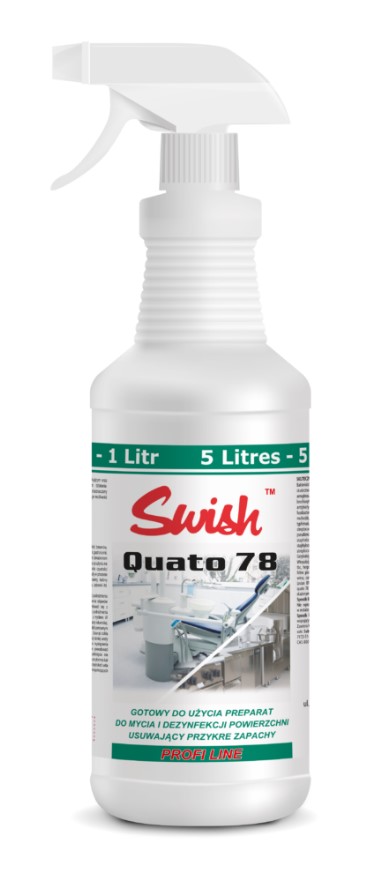 Detergent și dezinfectant pentru suprafețe Quato 78 Plus 1L