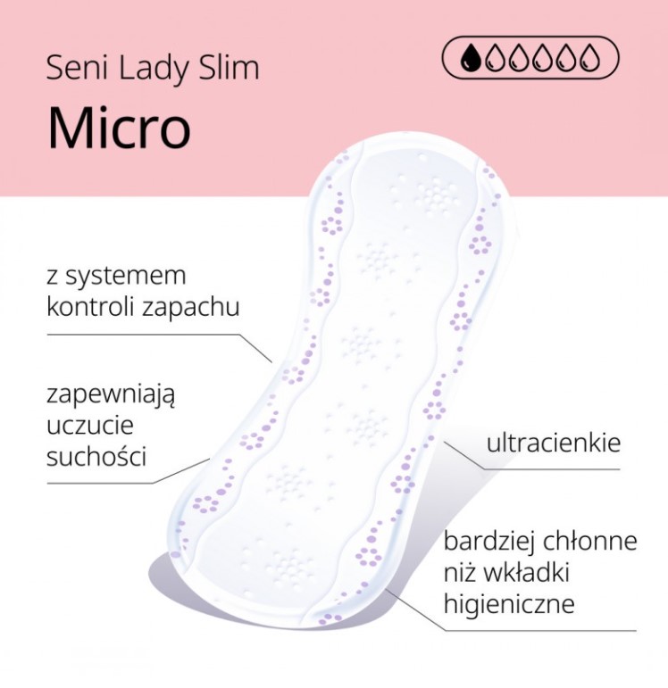 Insule urologice 28pcs Seni Lady Slim Micro - Imagine 2
