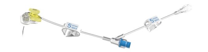 SAFE port ac 0.9x19mm 20G REF SHU-2019CHY Tip Huber cu aripi și tub