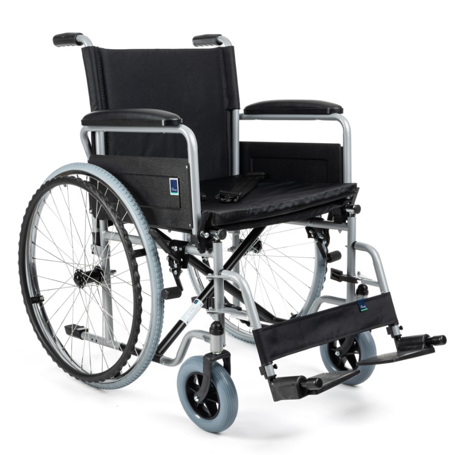 Scaun cu rotile din oțel CLASSIC-TIM H011 dimensiune 46cm