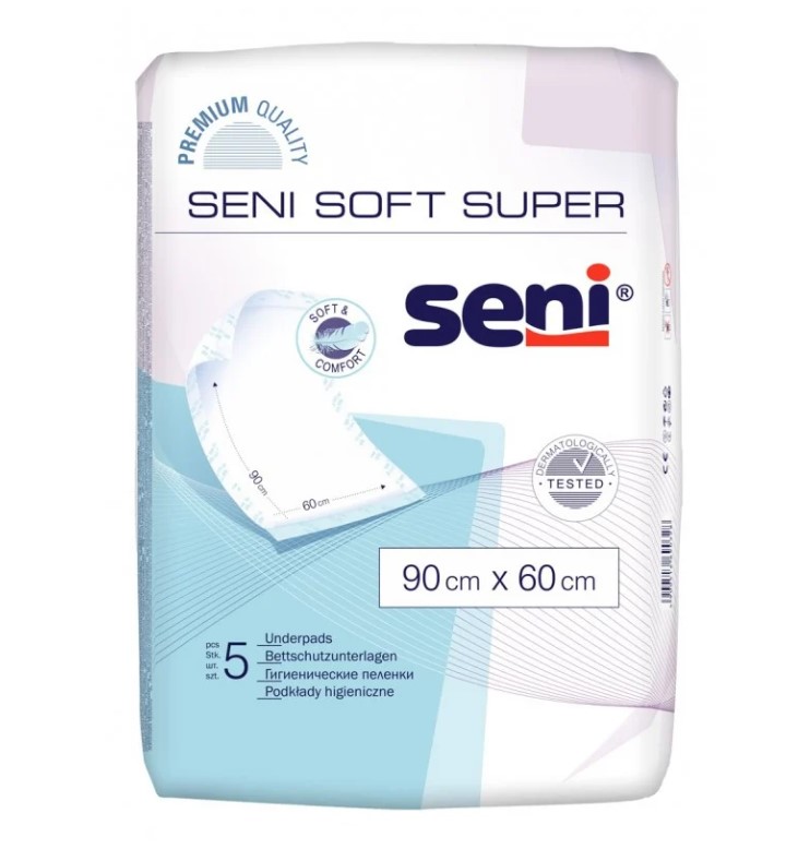 Protector Seni Soft Super non-steril 90x60 5pcs
