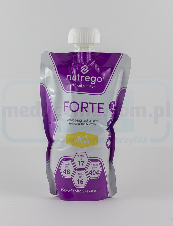 Nutrego Forte 12x200 ml Arahide dietă bogată în calorii și proteine