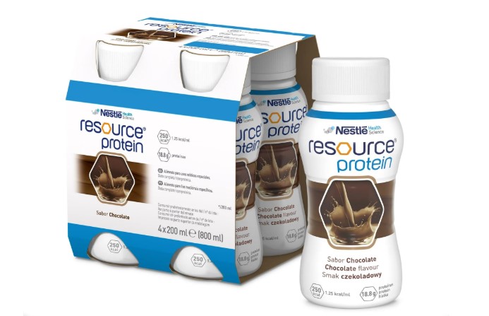 Resource Protein 4x200ml aromă de ciocolată