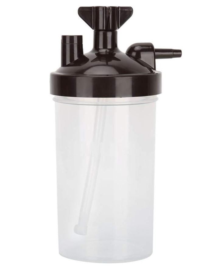 Sticlă umidificator oxigen 350ml - Imagine 2