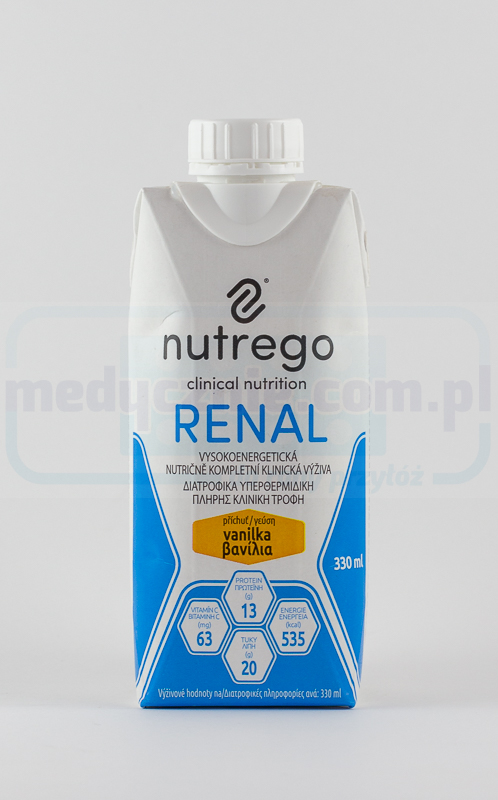 Nutrego Renal 330ml vanilie hipercaloric redus electrolitic 1pc