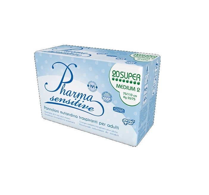 PHARMA SENSITIVE scutece Medium Super 15pcs - Imagine 2