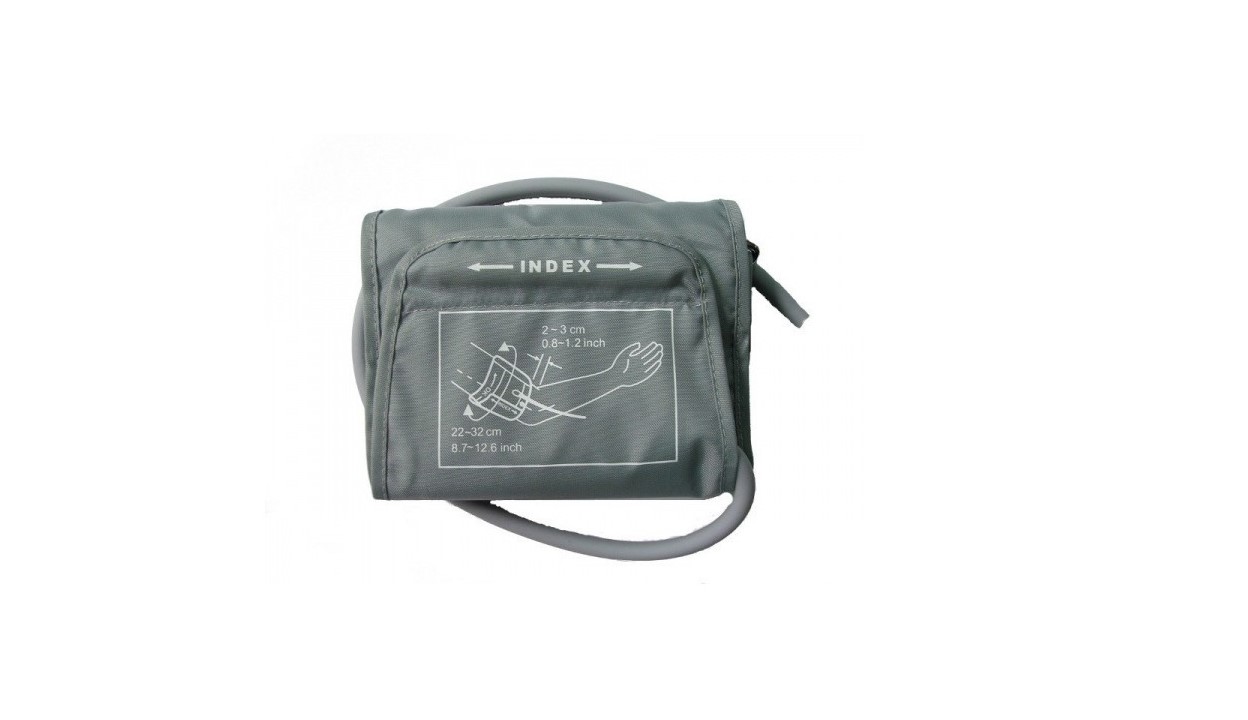 Manșetă 1 furtun pentru obezi Grey pentru tensiometru electronic