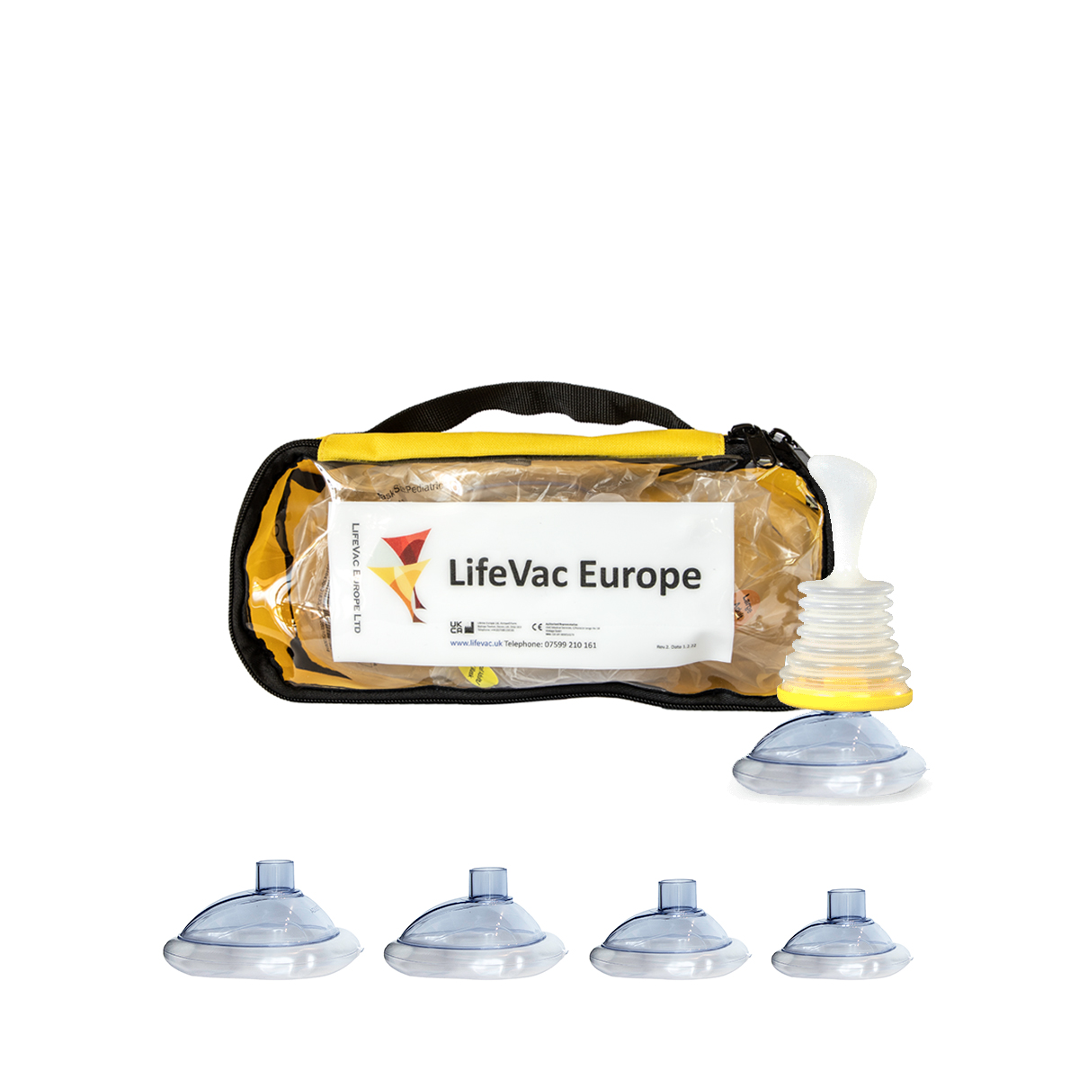 Kit de obstrucție a căilor respiratorii LifeVac LV14 - Imagine 8