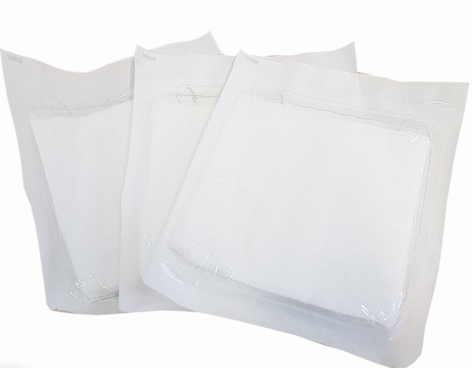 Compresă sterilă nețesută 4W 10*10cm 2pcs blister