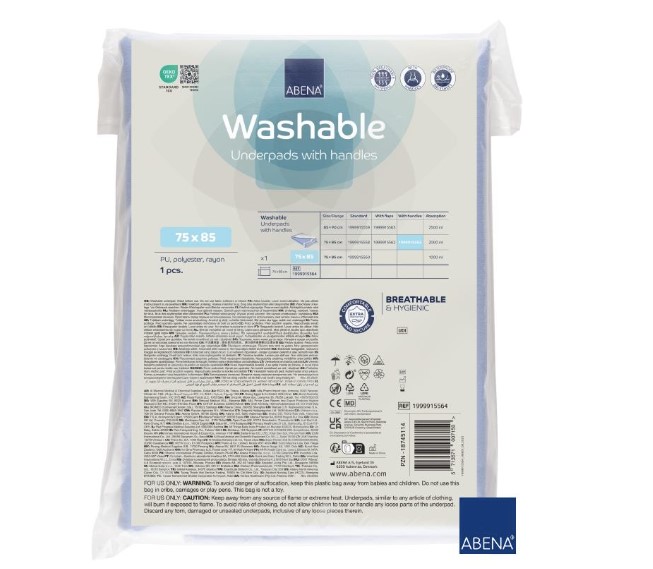 85x75cm 1 buc tampon de protecție reutilizabil cu file ABENA
