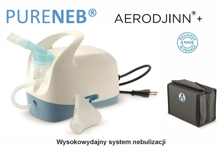 Compresor pneumatic PURENEB AERODJINN pentru tratamentul bolilor pulmonare