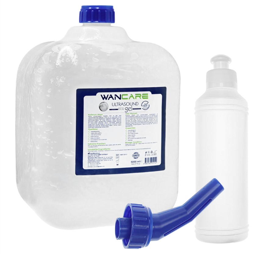 Gel pentru ultrasunete 5L clar WANCARE