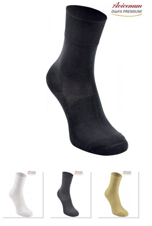 Avicenum DiaFit PREMIUM șosete diabetice mărimea 41-44 pereche 8002 maro