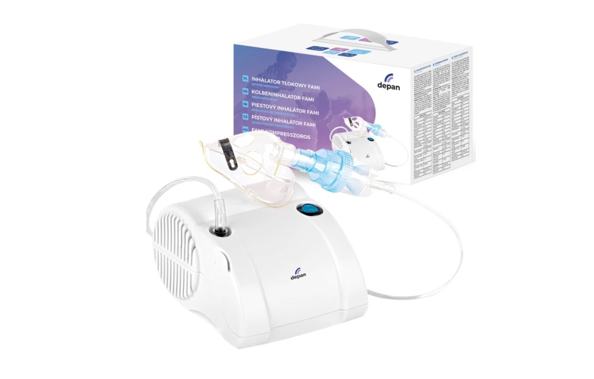 Inhalator cu piston Fami pentru adulți - Imagine 2