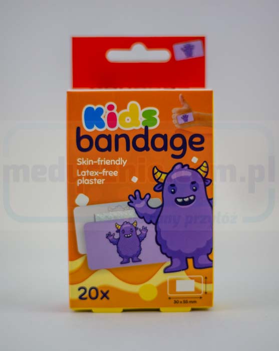 Set de ghips KIDS BANDAGE impermeabil 20pcs - Imagine 2