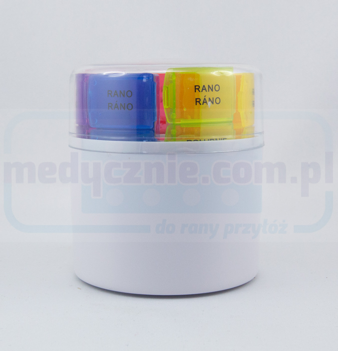 Recipient săptămânal pentru medicamente - rotund - Imagine 2