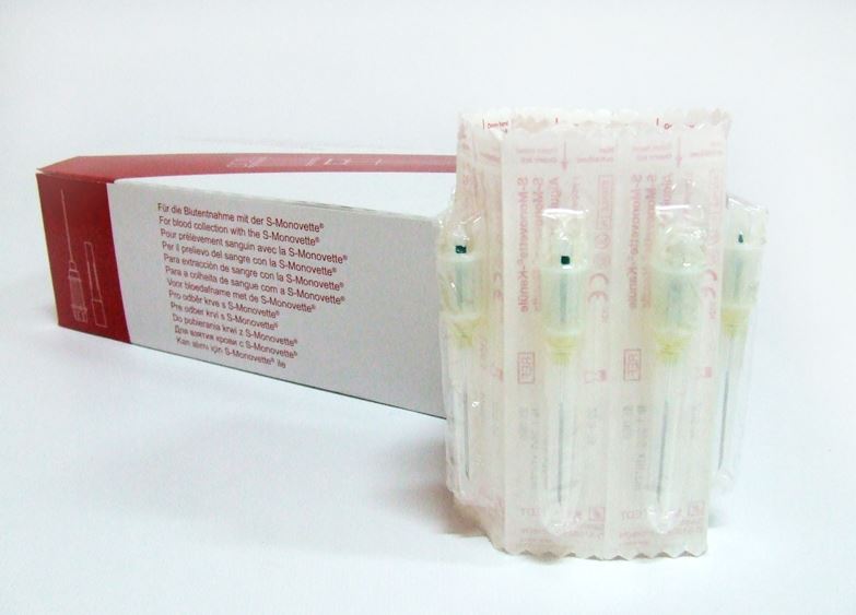 Ac S-Monovette 21Gx38mm 100pcs 85.1162