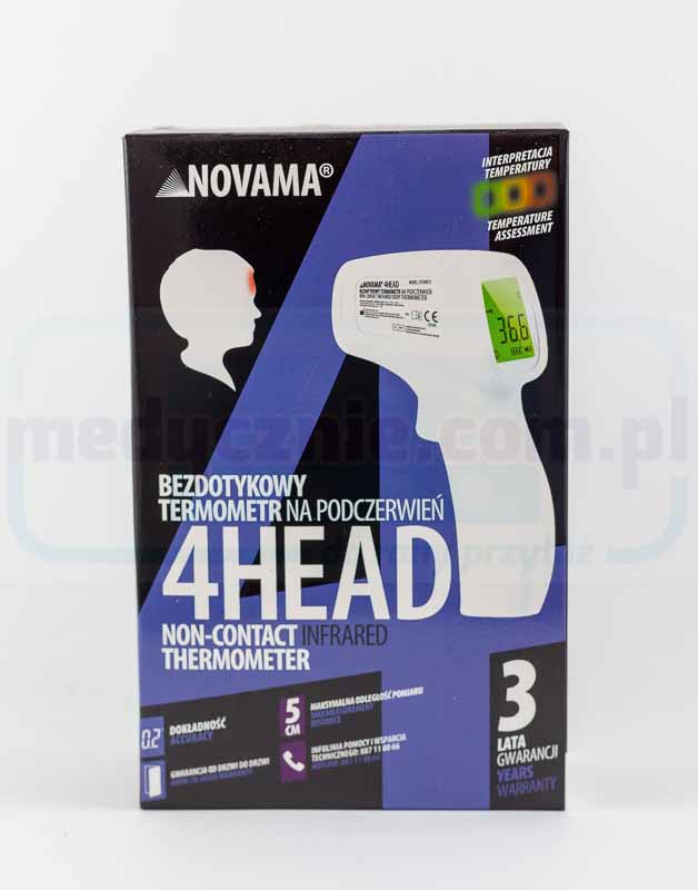 Termometru fără contact NOVAMA 4HEAD HTD8813